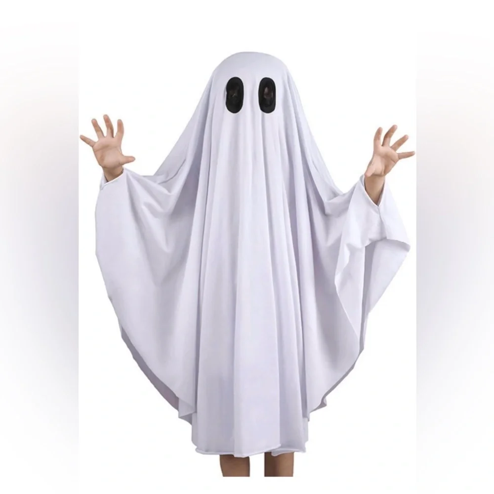 Noubeau Unisex Kid Ghost Costume